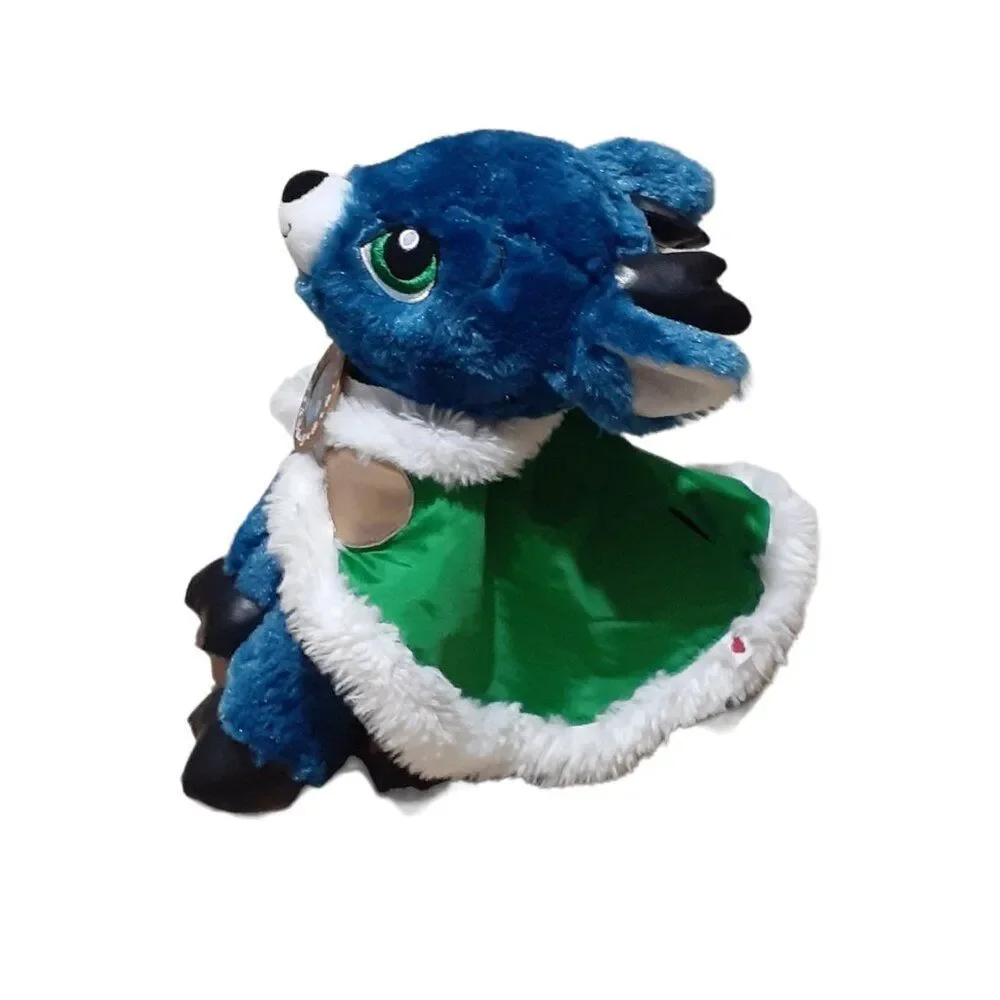 Build A Bear Reindeer Tinsel Merry Mission Blue Speedster Stuffed Animal Plush